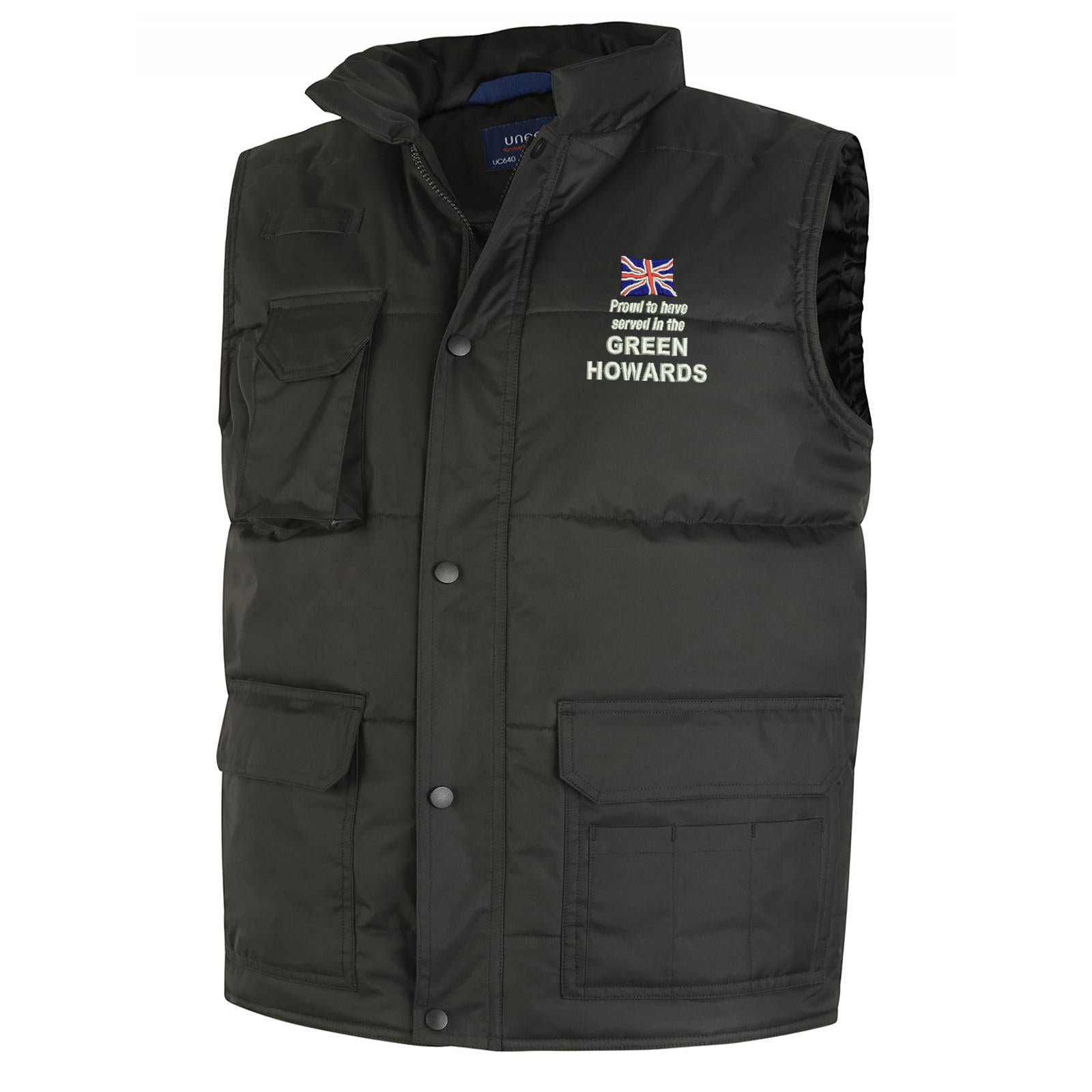 Green Howards Bodywarmer UK
