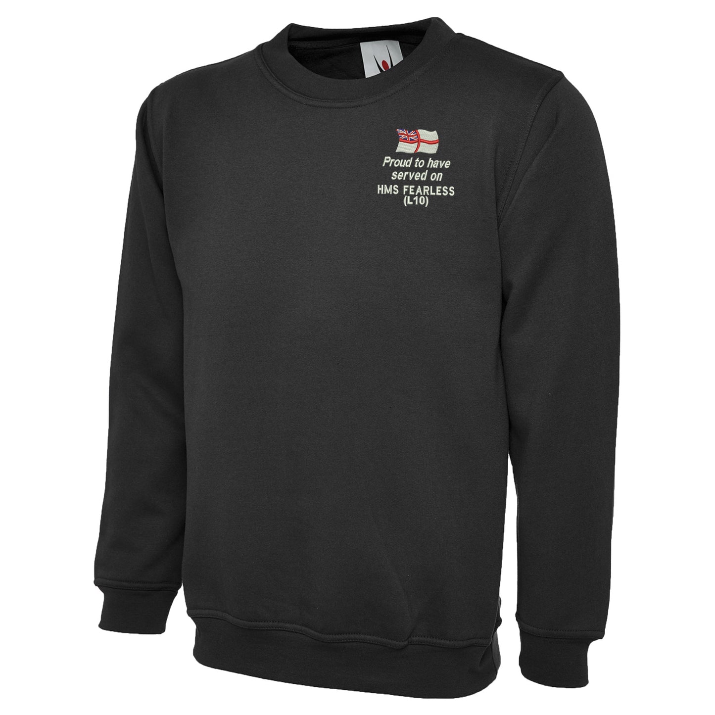 Proud to Have Served on HMS Fearless (L10) Classic Sweatshirt