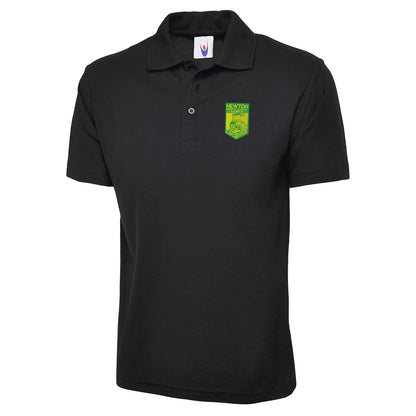 Retro Newton Heath LYR Embroidered Classic Polo Shirt