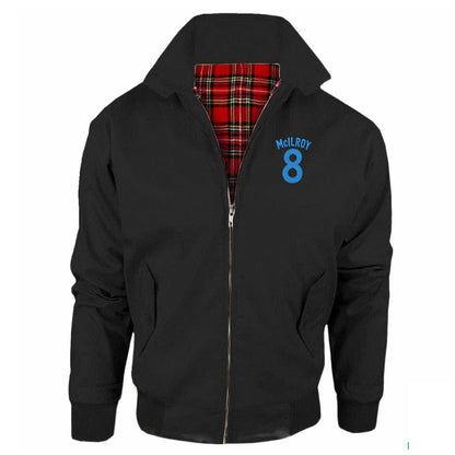 Jimmy McIlroy Burnley Football Jacket Mens