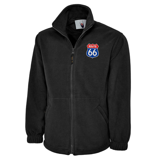Route 66 Fleece Jacket
