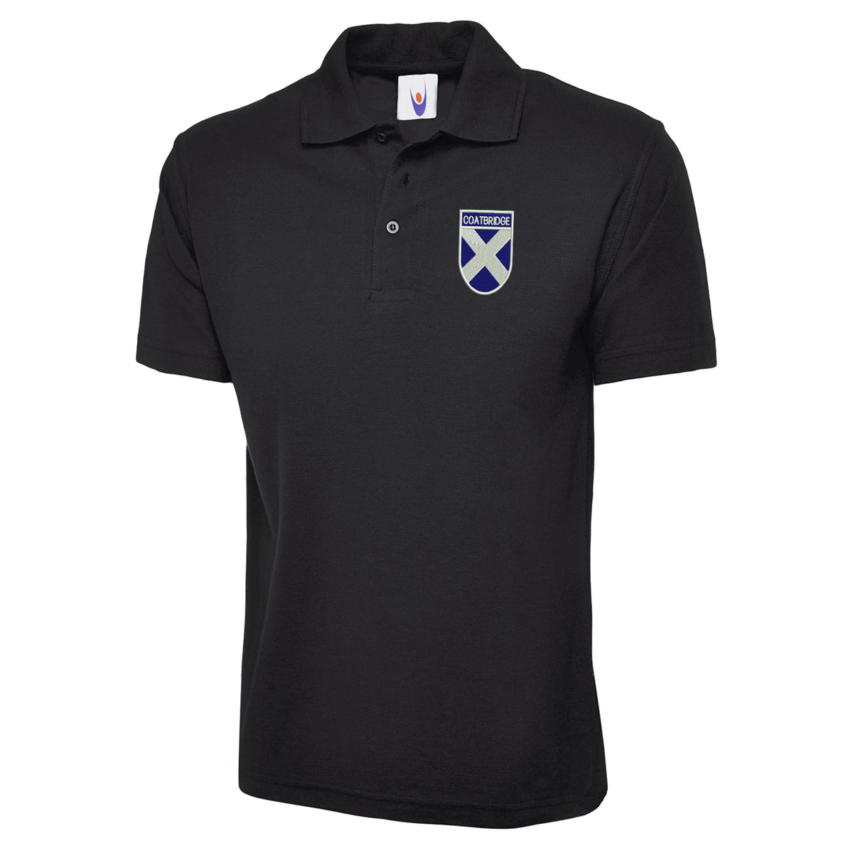 Coatbridge Flag of Scotland Shield Classic Polo Shirt