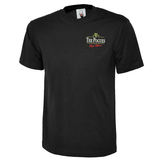 The Pogues Embroidered Classic T-Shirt