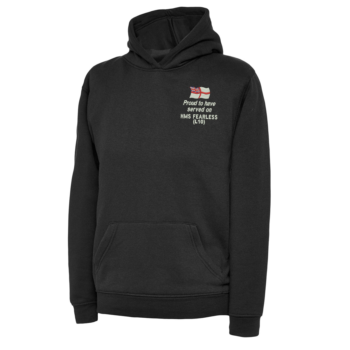 Proud to Have Served on HMS Fearless (L10) Children's Hoodie