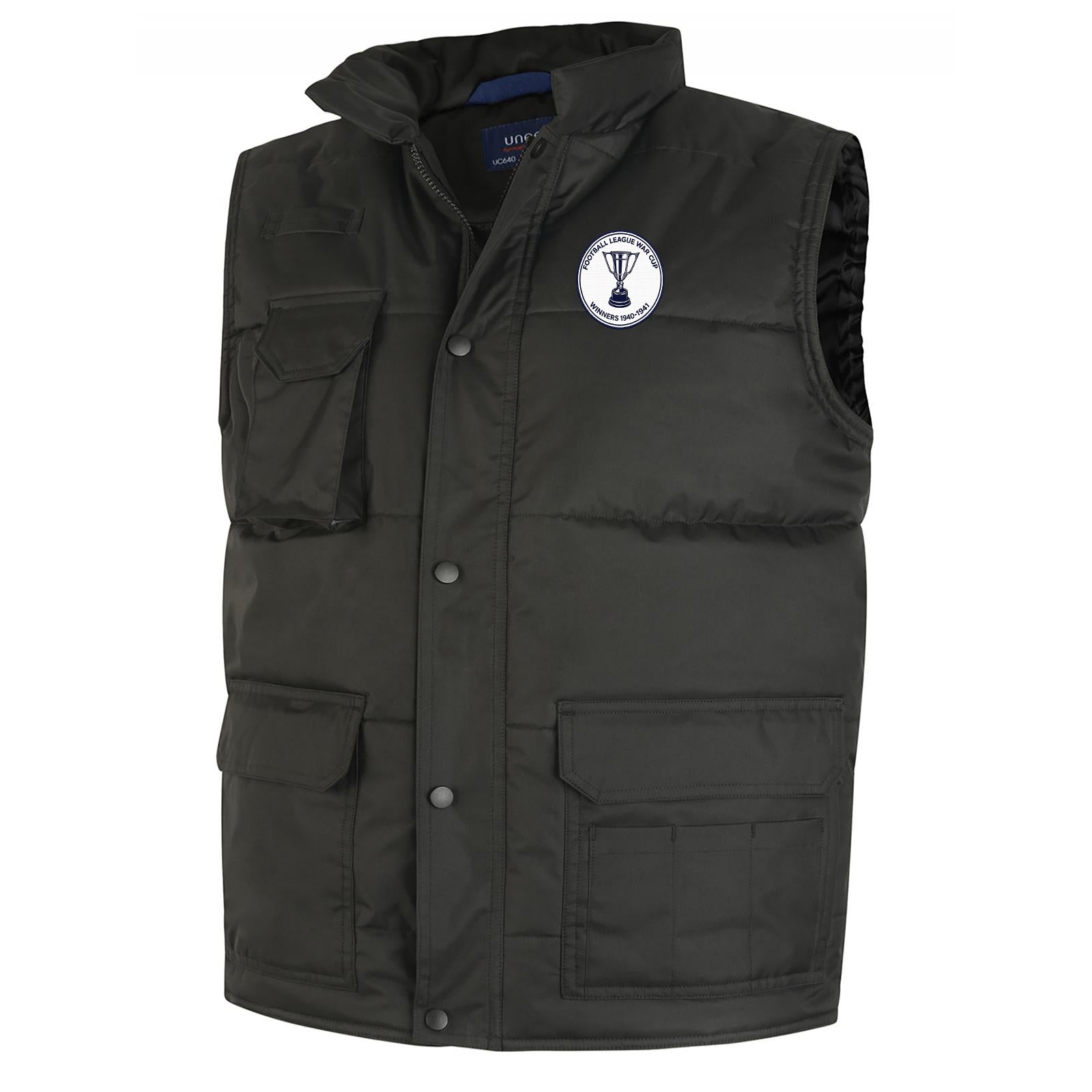 Retro Preston North End Bodywarmer