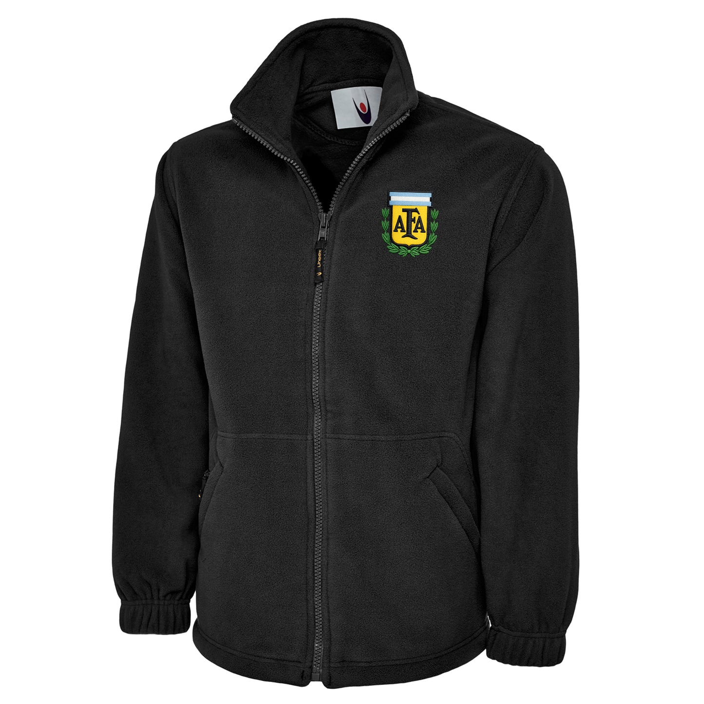 Old School Argentina Football Fleece Jacket