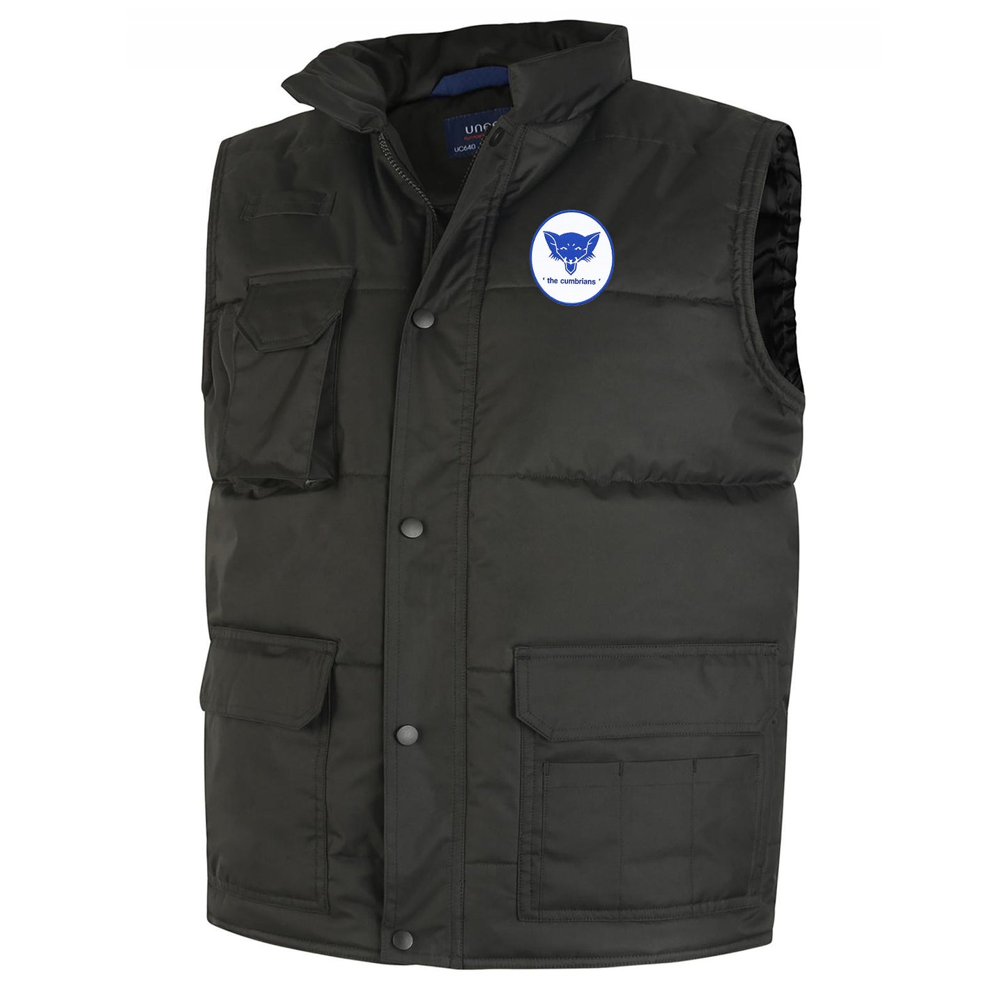 Old School Carlisle United Football Bodywarmer
