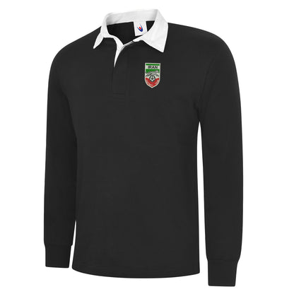 Iran Football Embroidered Classic Rugby Shirt