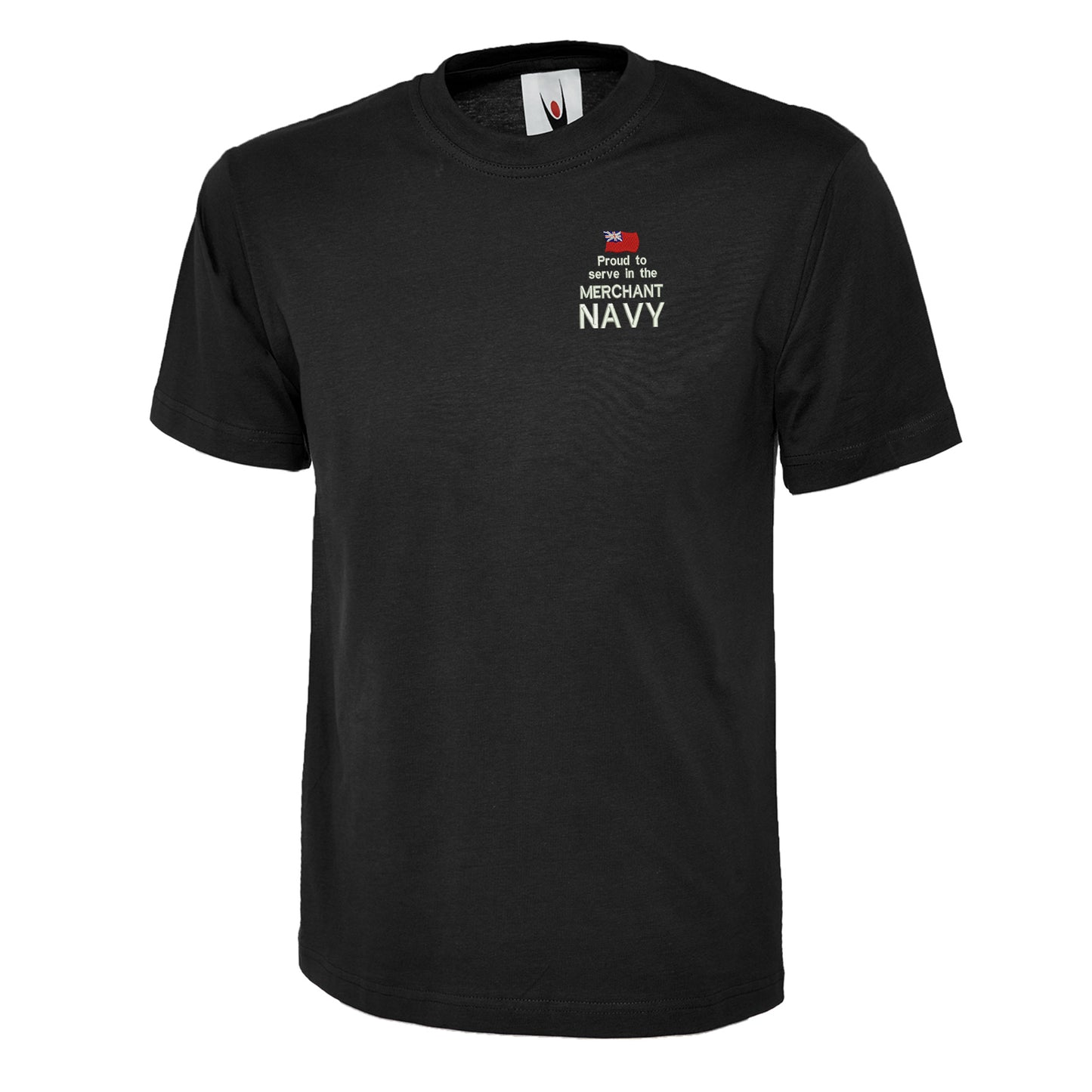 Proud to Serve in The Merchant Navy Embroidered Children's T-Shirt