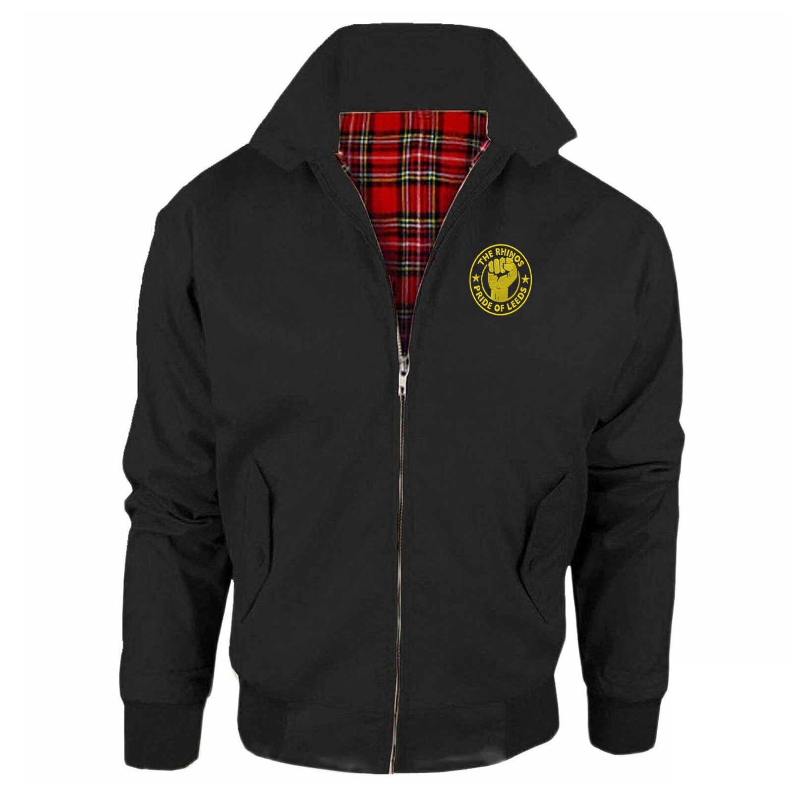 Leeds Rhinos Rugby League Jacket Mens