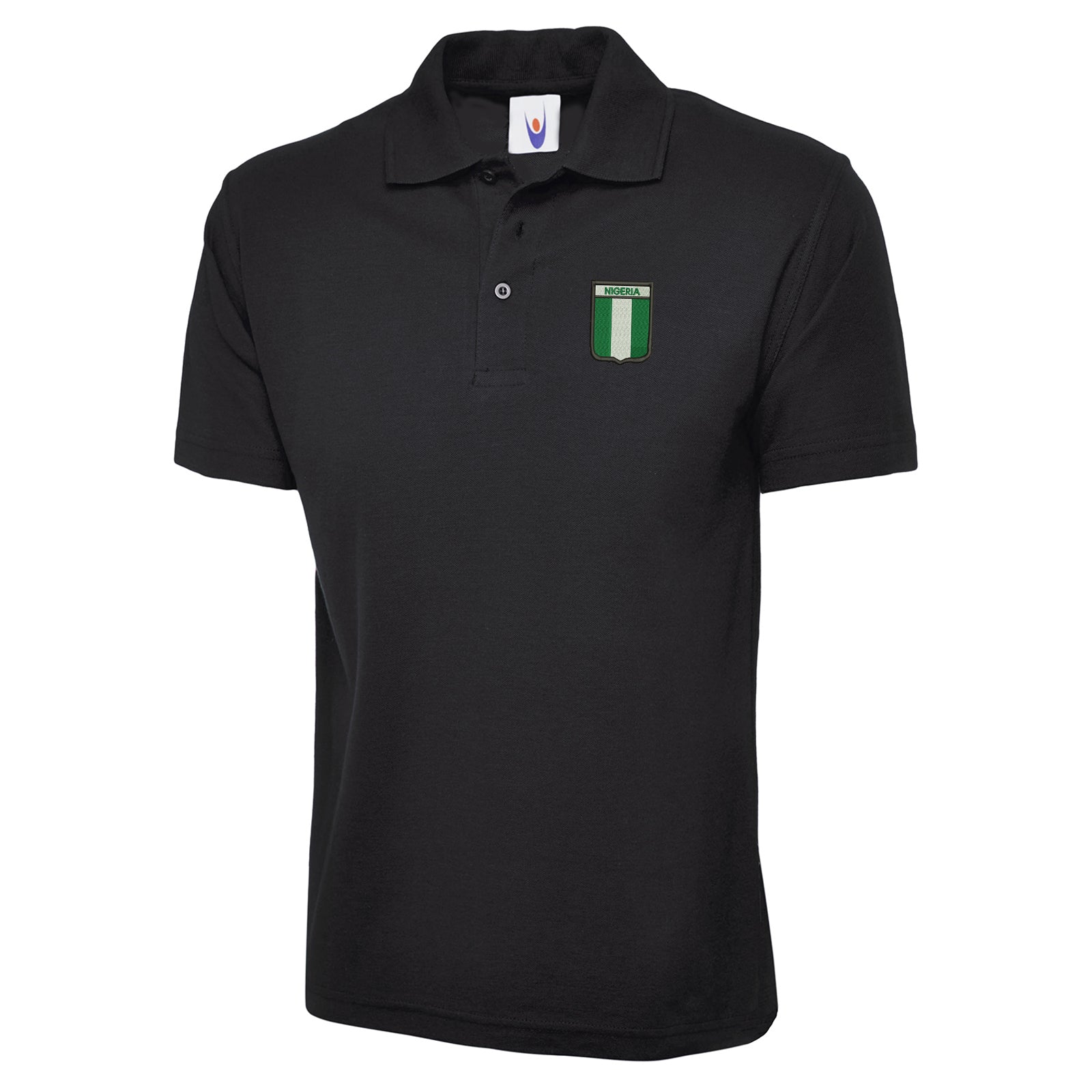Flag of Nigeria Shield Polo Shirt