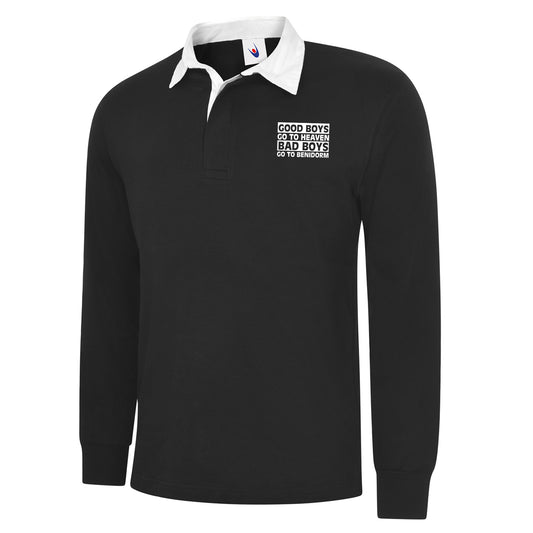 Good Boys Go To Heaven Rugby Shirt