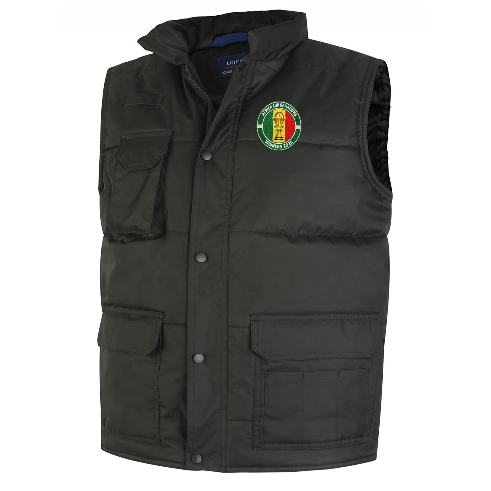 Senegal AFCON Winners 2025 Bodywarmer