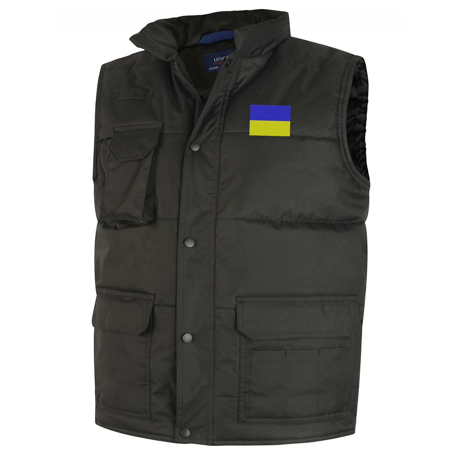 Flag of Ukraine Bodywarmer