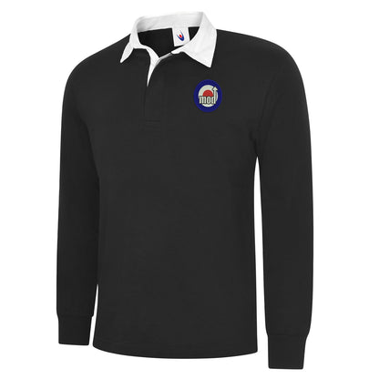 MOD Embroidered Long Sleeve Rugby Shirt
