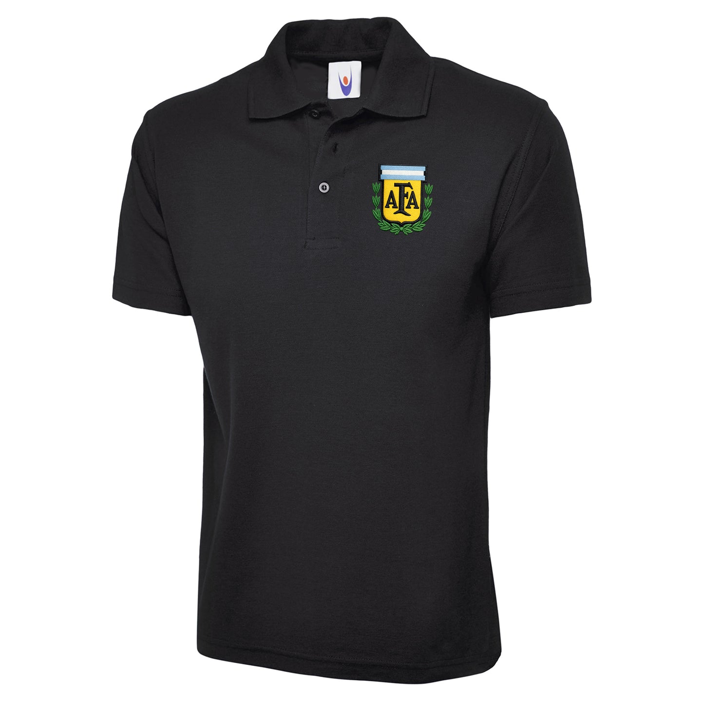 Old School Argentina Football Polo Shirt