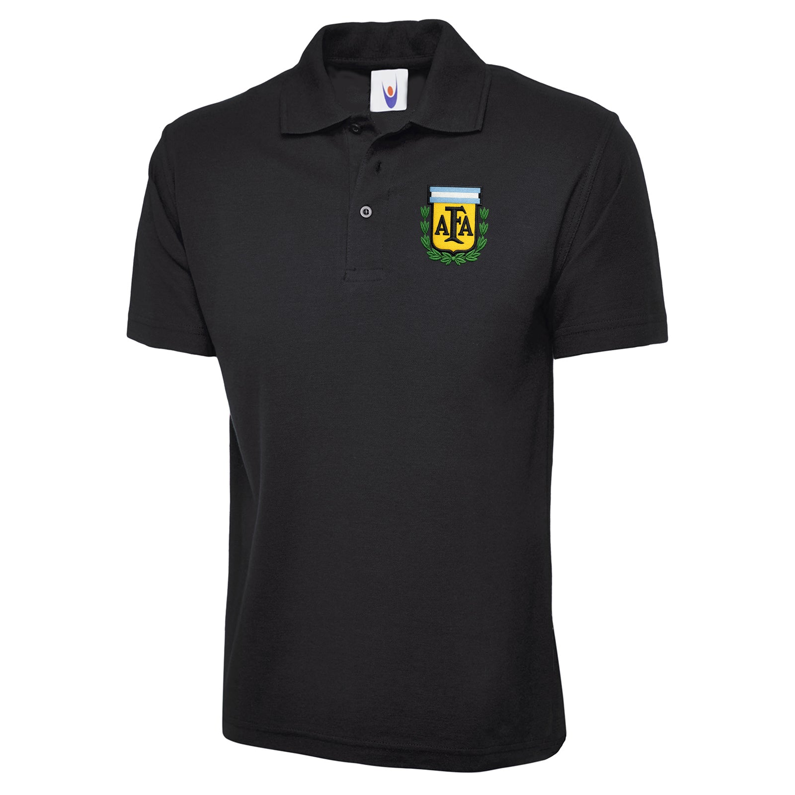 Old School Argentina Football Polo Shirt