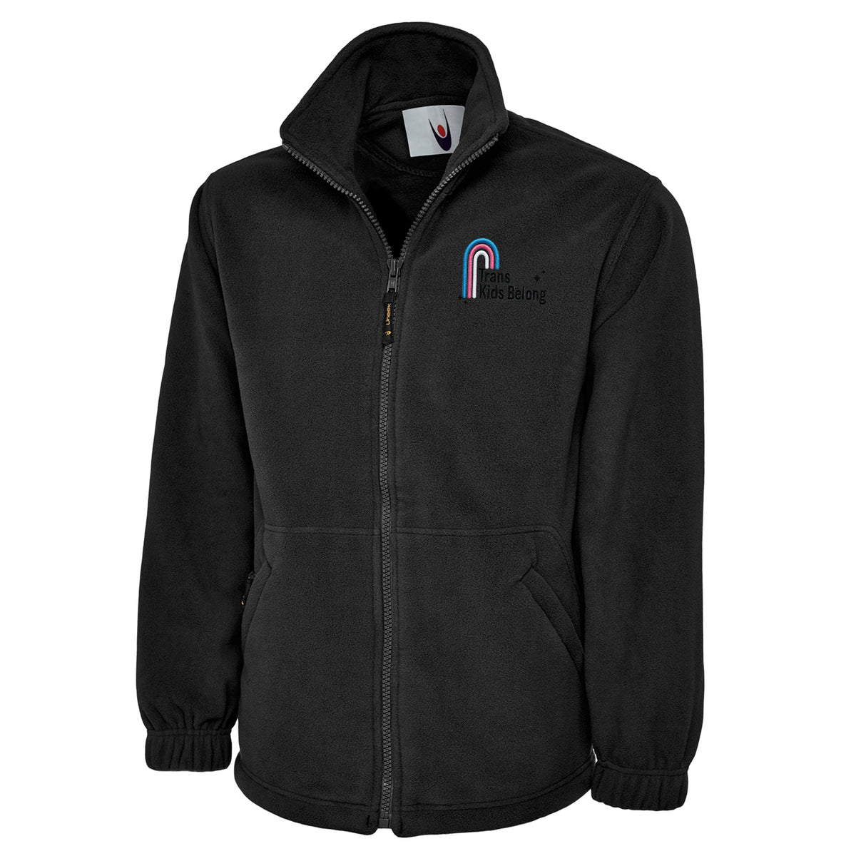 Trans Kids Belong Fleece Jacket