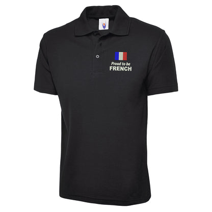 Proud to be French Embroidered Classic Polo Shirt