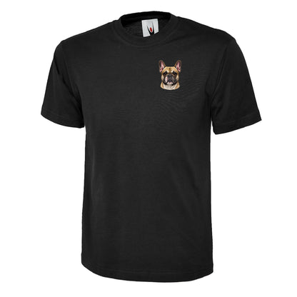 Childs French Bulldog Dog Face Shirt