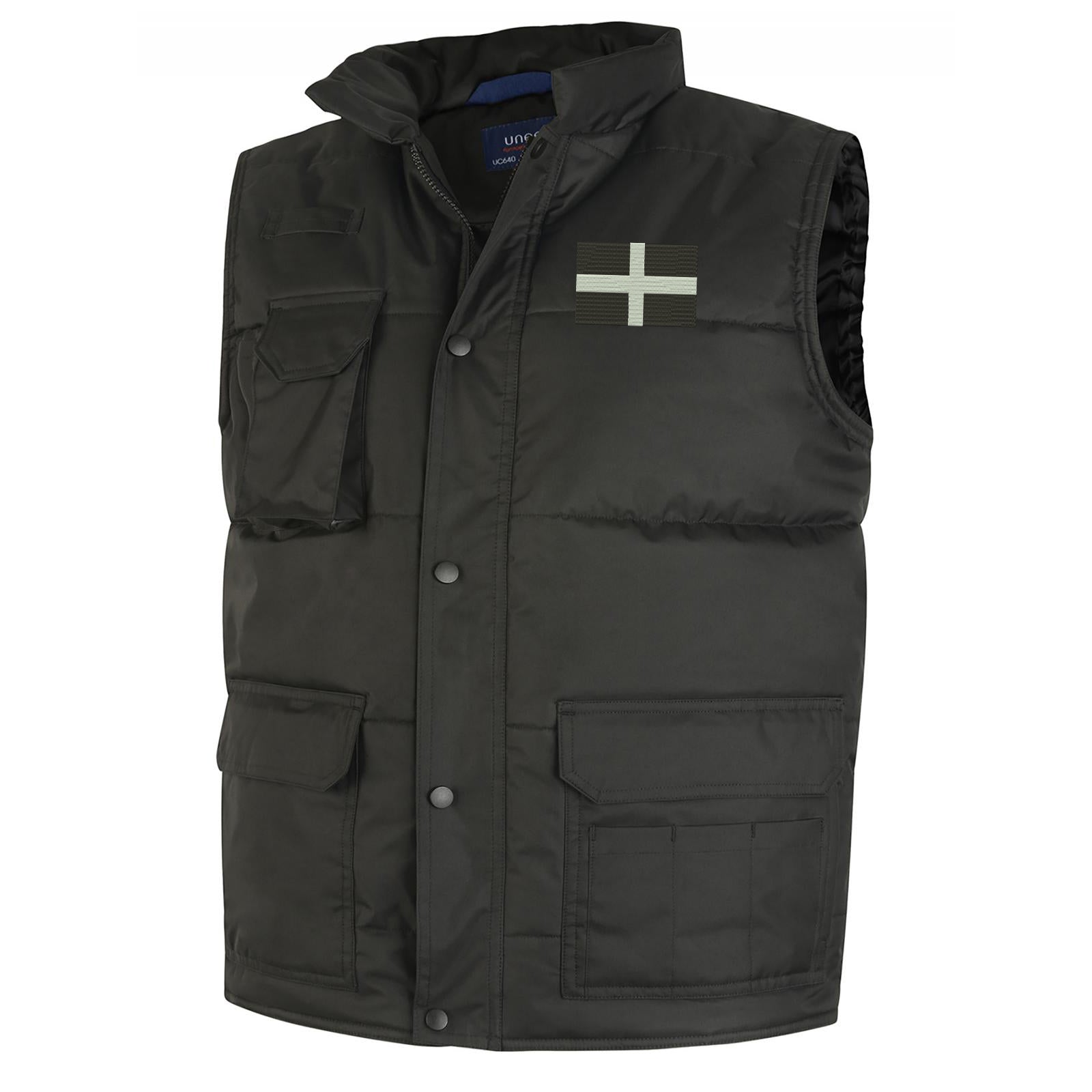 Saint Piran’s Flag Cornwall Bodywarmer