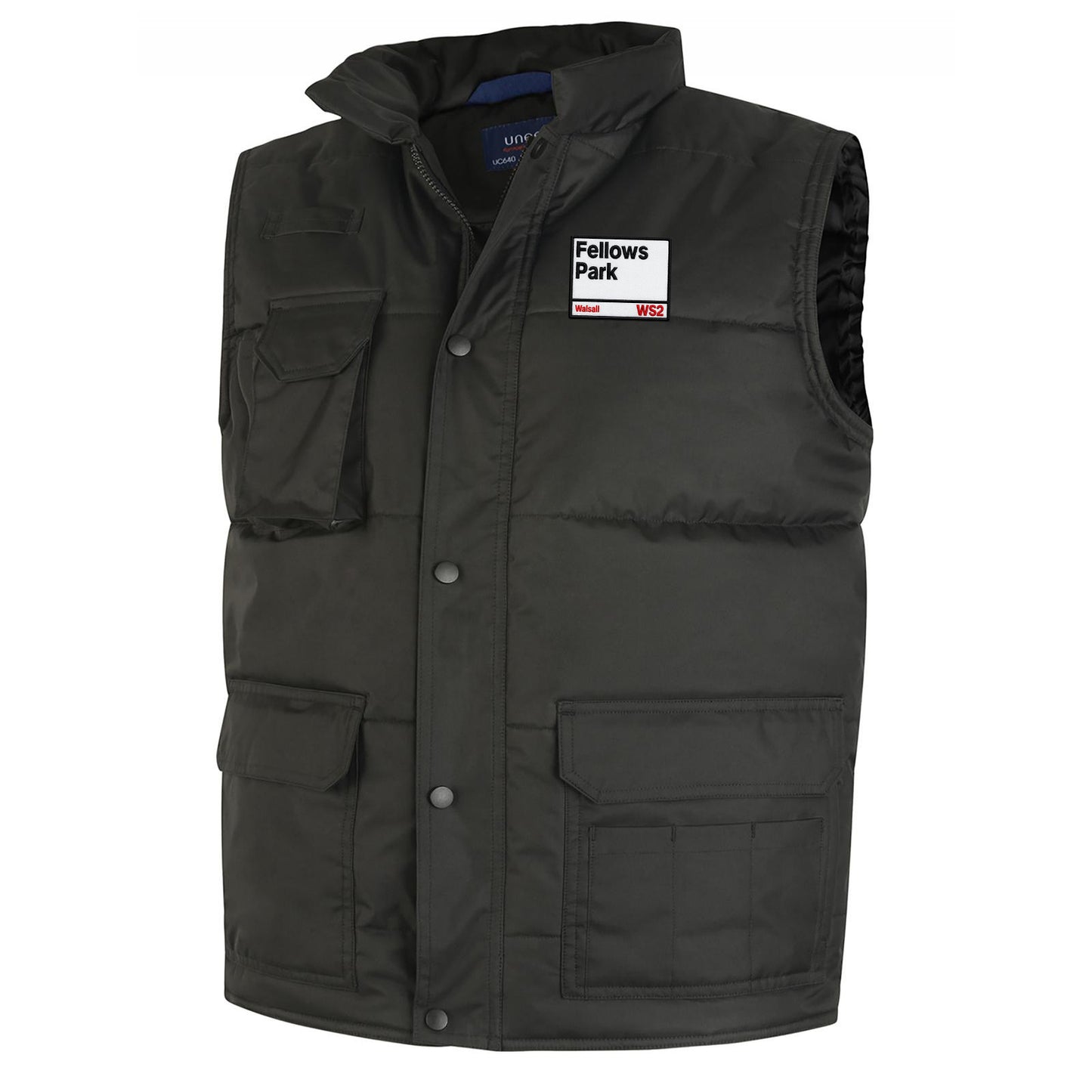 Retro Fellows Park Walsall Football Bodywarmer