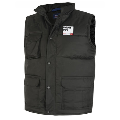Retro Fellows Park Walsall Football Bodywarmer