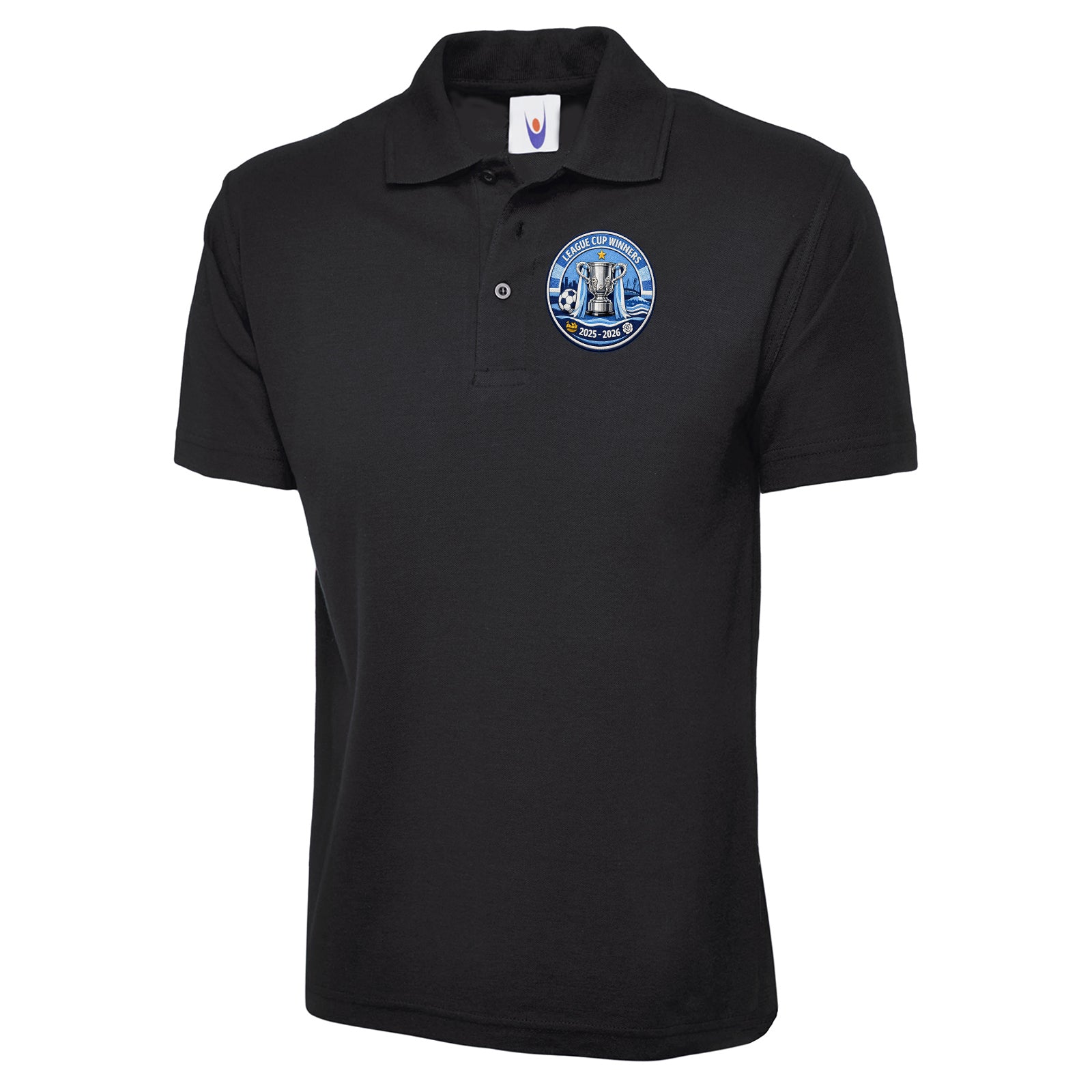 Man City League Cup Winners 2026 Polo Shirt