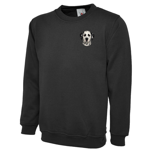 Dalmatian Dog Face Sweatshirt