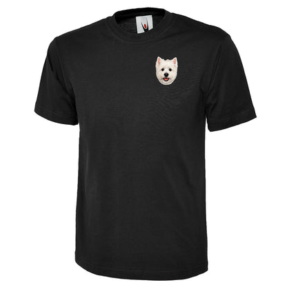 Westie Dog Face T-Shirt