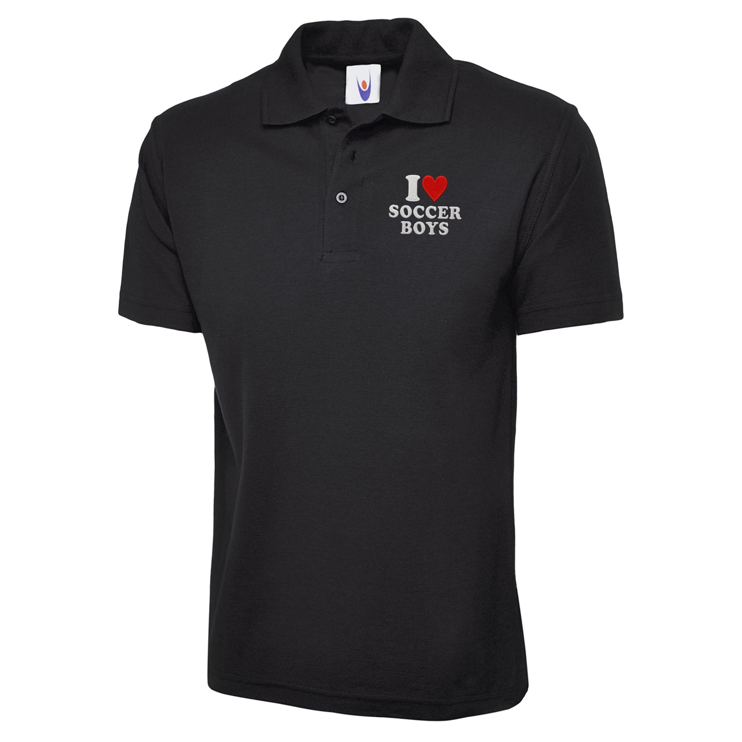 I Love Soccer Boys Classic Polo Shirt