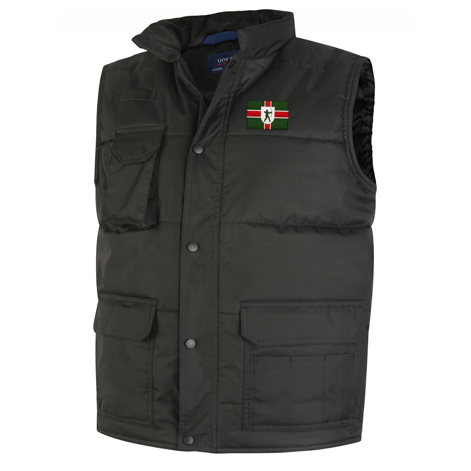 Flag of Nottinghamshire Bodywarmer