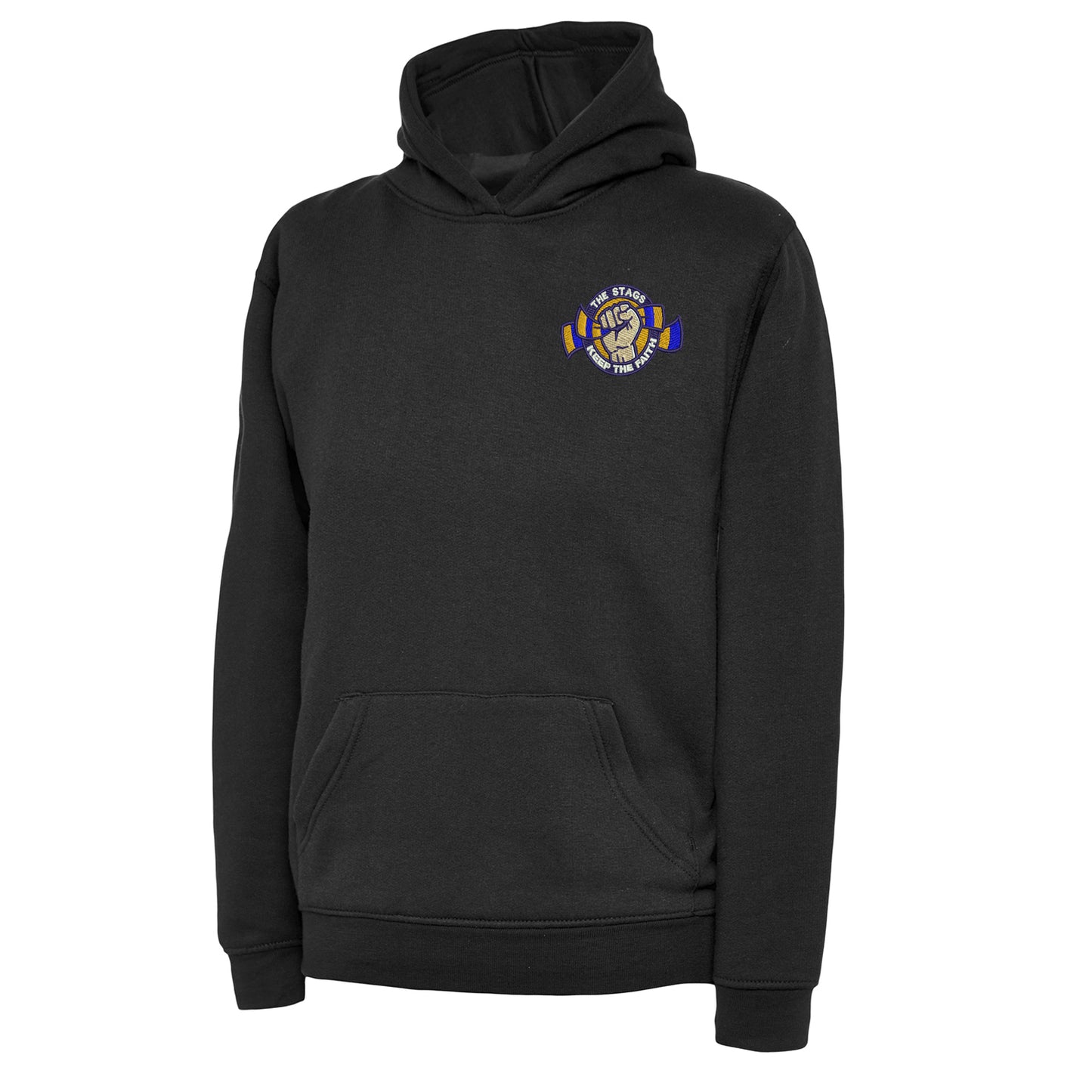 The Stags Keep The Faith Embroidered Children's Hoodie