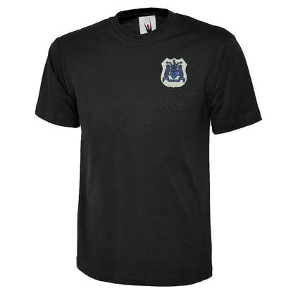 Retro Leeds 1950s Embroidered Classic T-Shirt