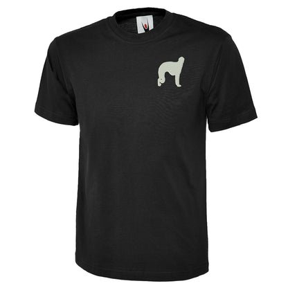 Borzoi Embroidered Classic T-Shirt