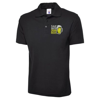 Save Water Drink Beer Polo Shirt
