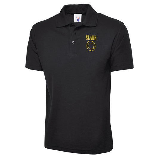Classic Slade Nirvana Robbie Williams Polo Shirt