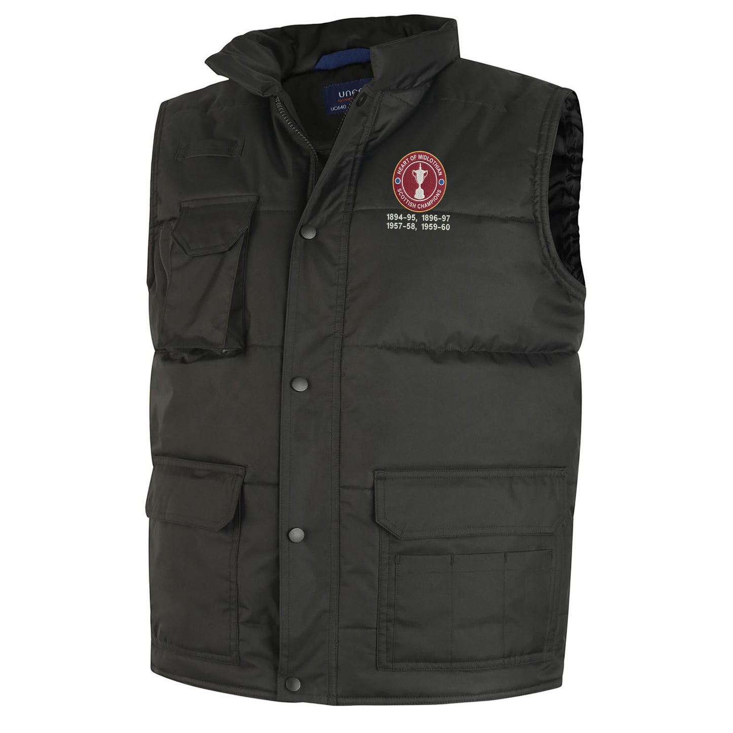 Hearts Scottish Champions Football Bodywarmer