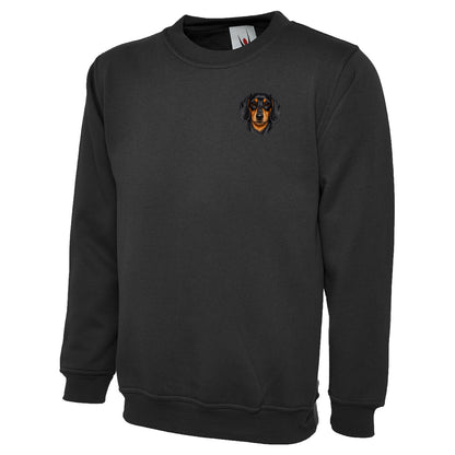 Dachshund Dog Face Sweatshirt