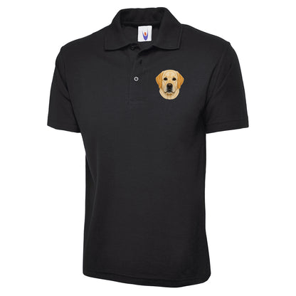 Labrador Dog Face Polo Shirt