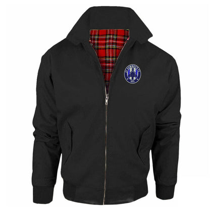 Retro St Domingos FC Embroidered Classic Harrington Jacket