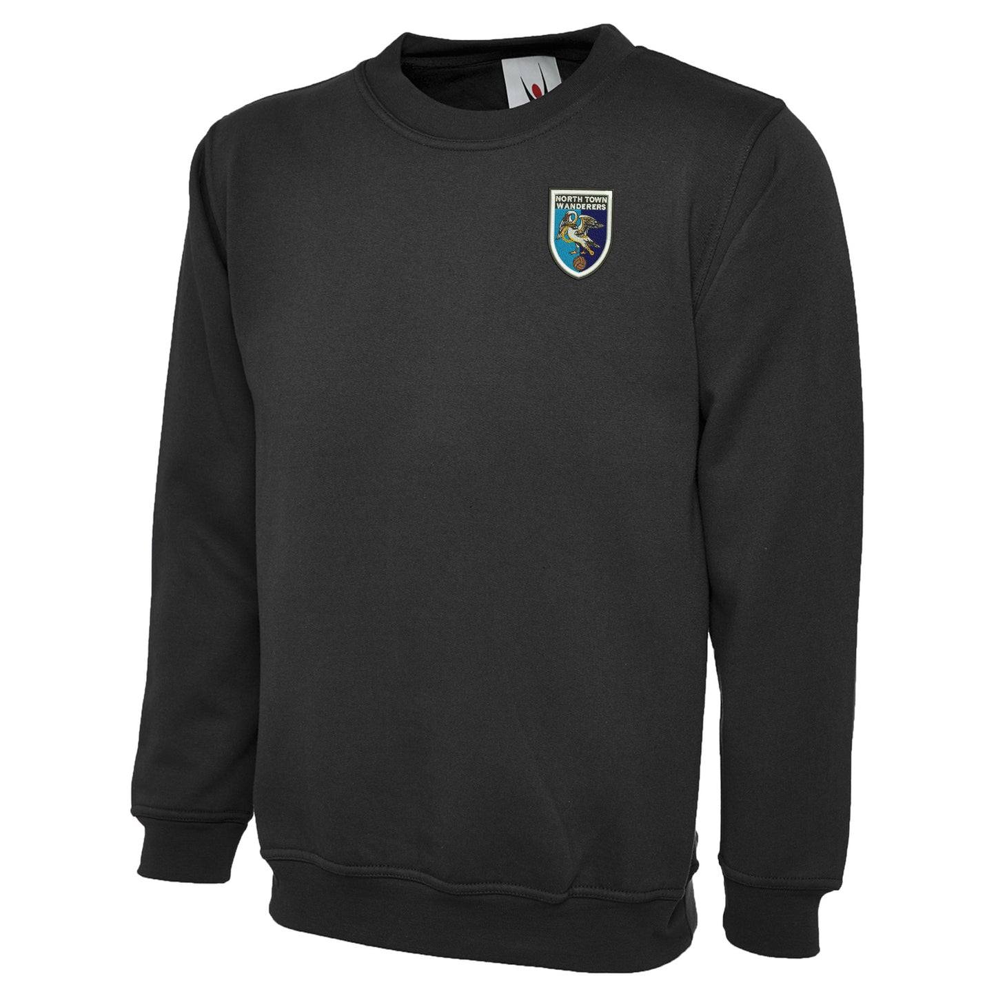 Retro North Town Wanderers Embroidered Classic Sweatshirt