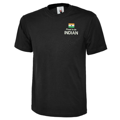 Proud to be Indian Embroidered Classic T-Shirt