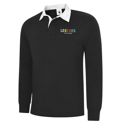 Norris Nuts Legends Embroidered Classic Rugby Shirt