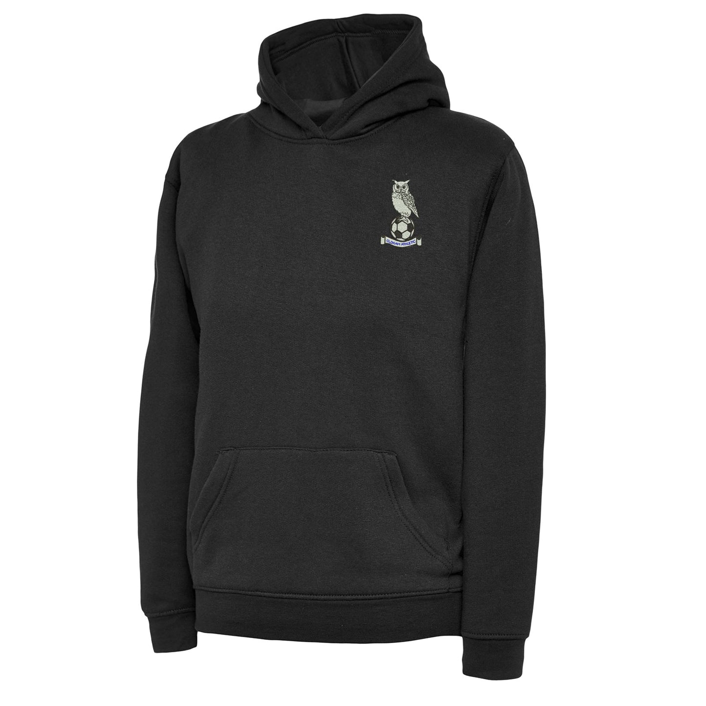 Retro Oldham 1972 Embroidered Children's Hoodie