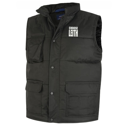 Hibs FC Choose Leith Football Bodywarmer 