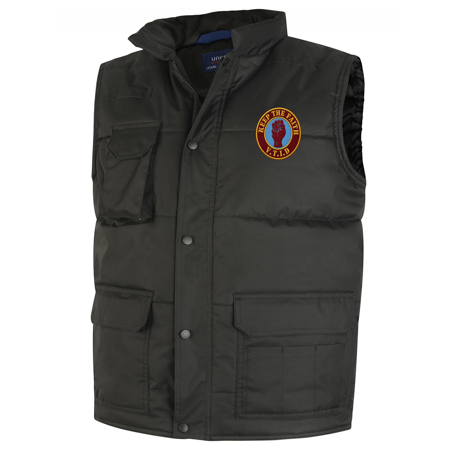 Sandro Aston Villa Til I Die Football Bodywarmer