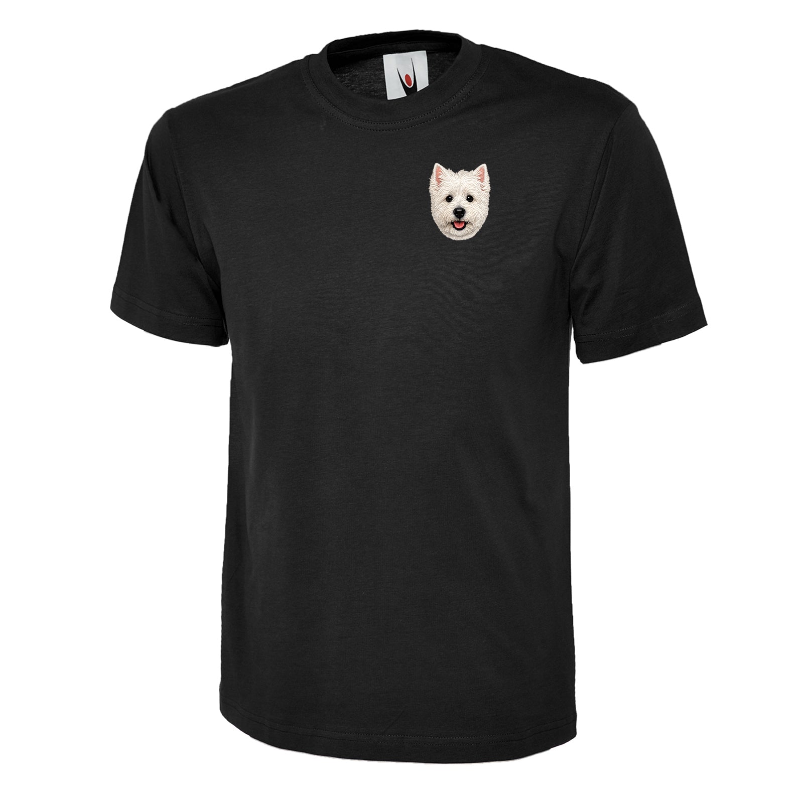 Childs Westie Dog Face Shirt 