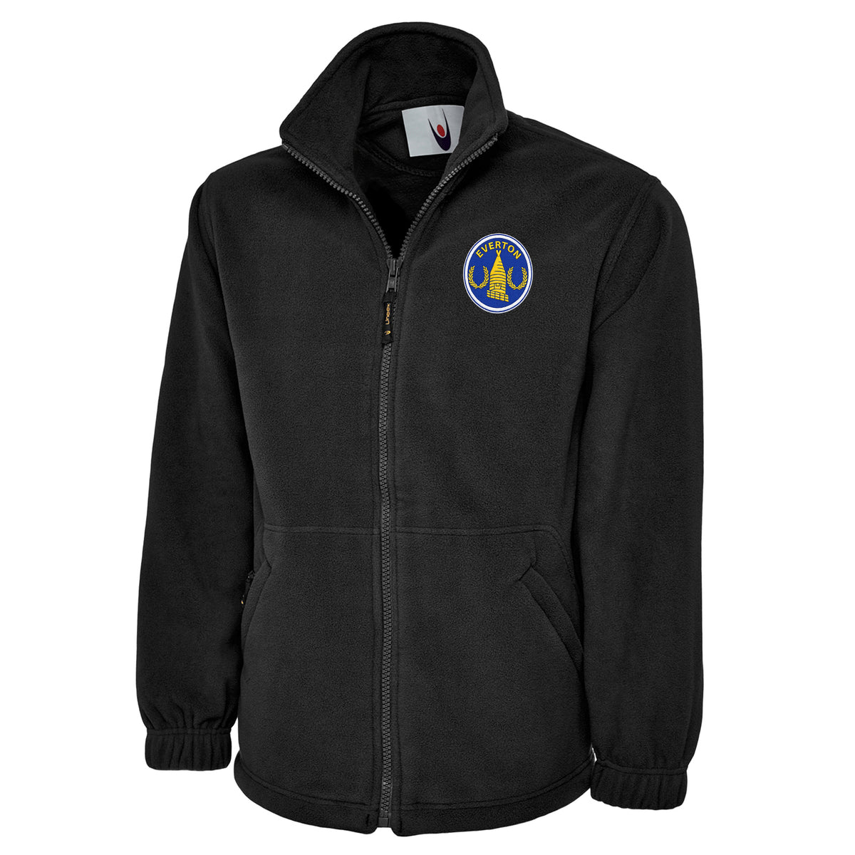 Retro Everton 1983 Embroidered Premium Fleece Jacket