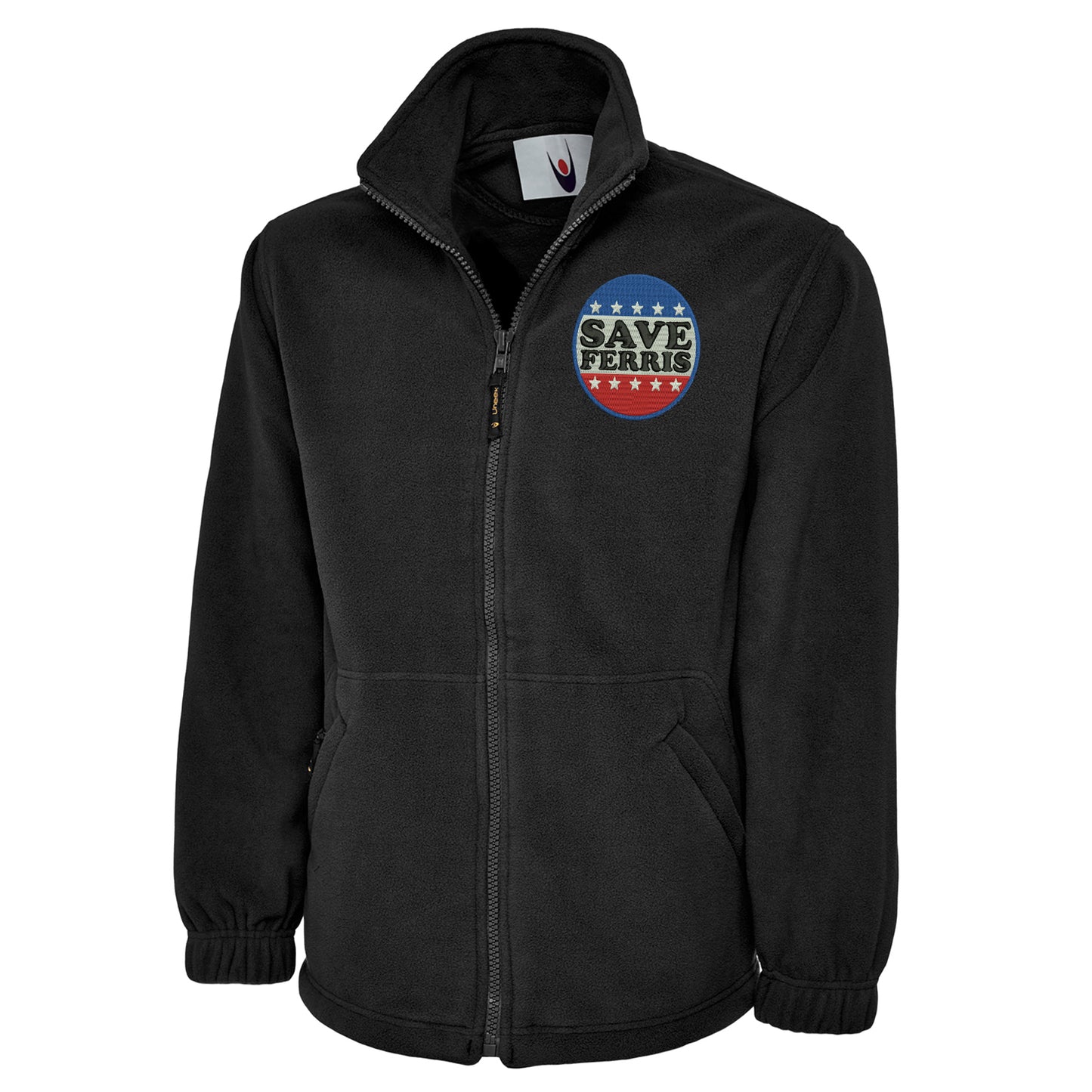 Save Ferris Punk Rock Fleece Jacket